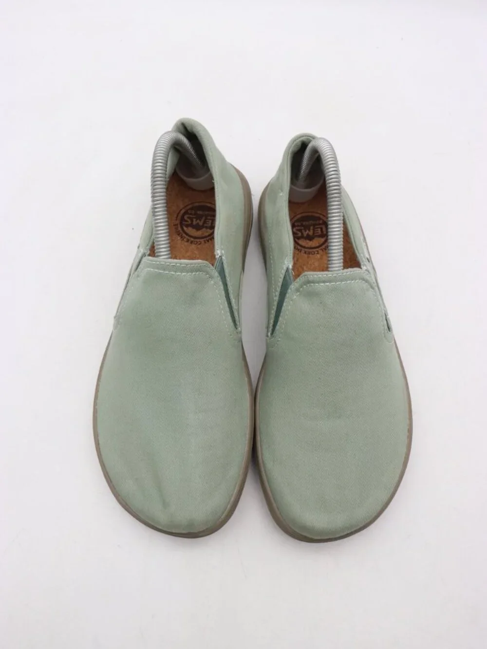 Lems Laguna Women's Size 9 Green Slip On Sneakers Casual Canvas